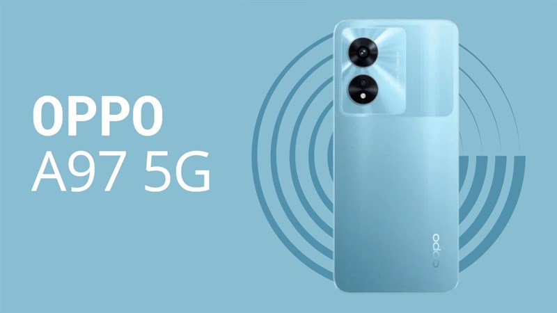 Hình ảnh thiết kế OPPO A97 5G bị rò rỉ, có camera kép và pin 5.000mAh