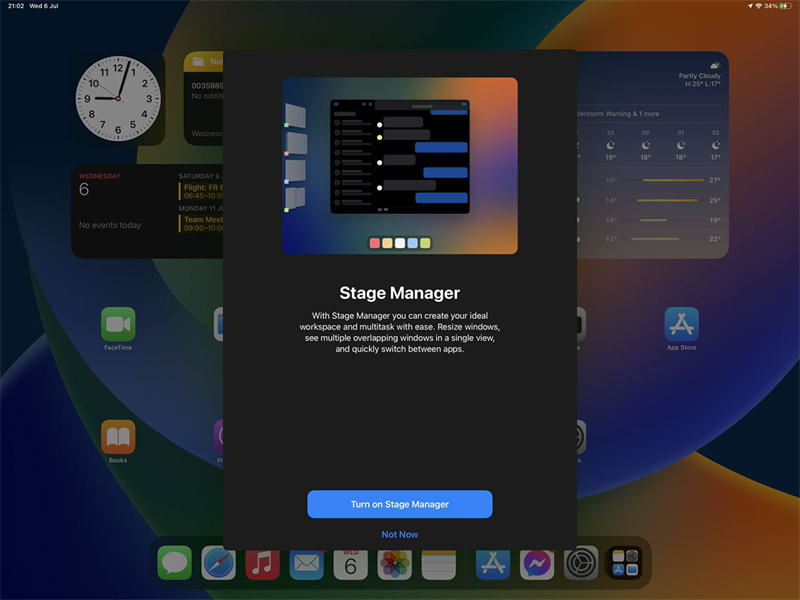 Tính năng mới Stage Manager Tính năng mới Stage Manager