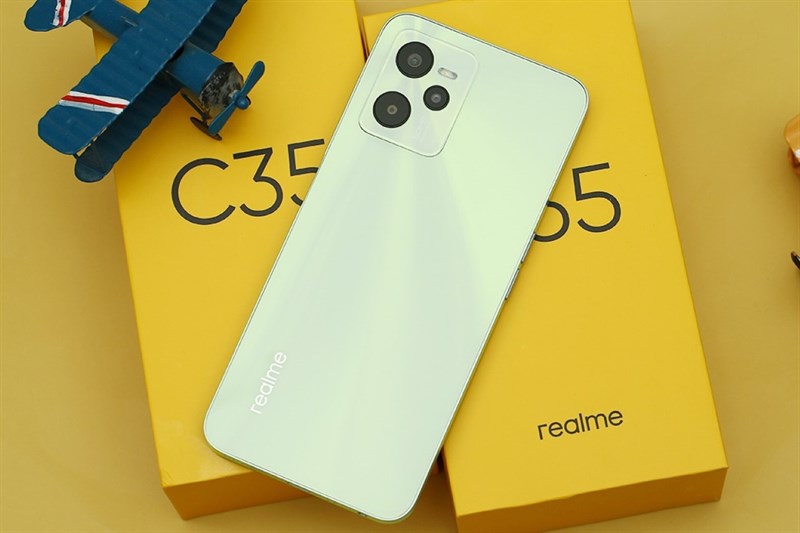 Realme C35 được bổ sung thêm cấu hình RAM 6GB