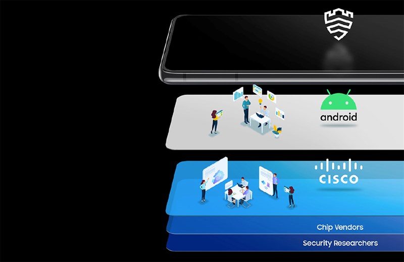 Samsung bắt tay Google và Microsoft gia tăng bảo mật