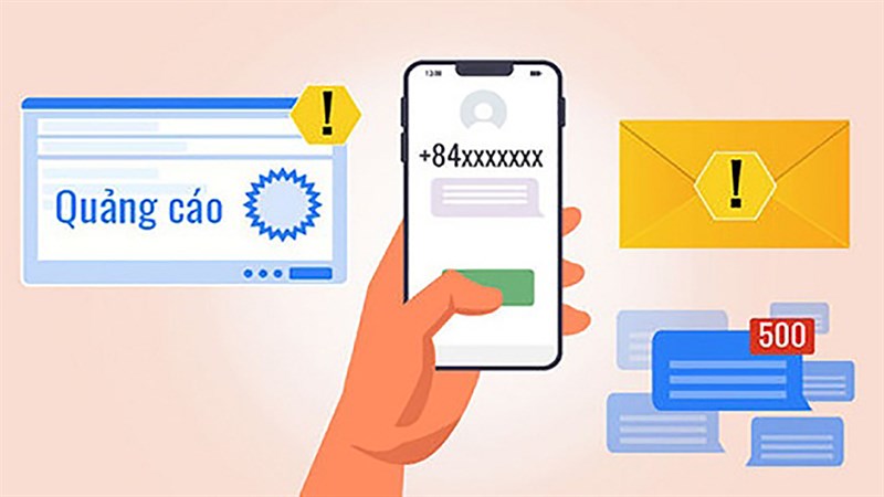 Người dùng liên tục phản ảnh nhận được tin nhắn rác Người dùng liên tục phản ảnh nhận được tin nhắn rác