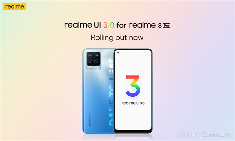 Realme phát hành Android 12 cho Realme 8 Pro, 7 Pro và C25s