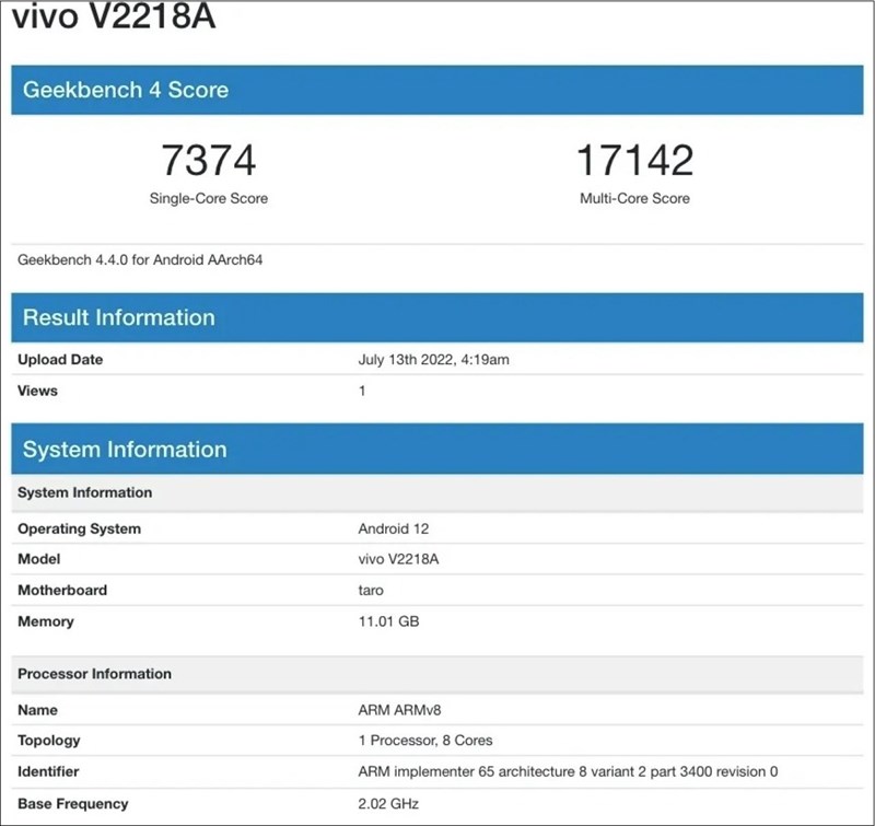 Cấu hình chính và điểm sức mạnh của iQOO 10 Pro được hé lộ trên Geekbench Cấu hình chính và điểm sức mạnh của iQOO 10 Pro được hé lộ trên Geekbench