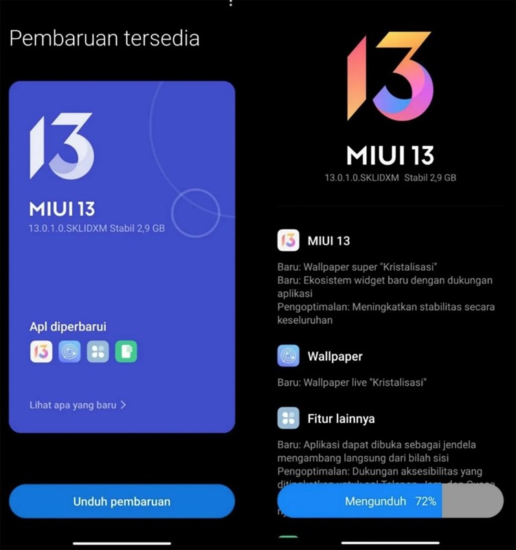 Giao diện cập nhật lên Xiaomi Redmi Note 10S Giao diện cập nhật lên Xiaomi Redmi Note 10S
