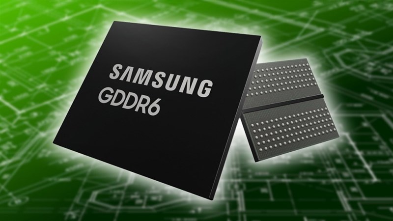 Samsung giới thiệu chip nhớ GDDR6 khủng cho GPU