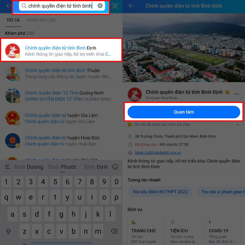 Cách tra cứu điểm thi tốt nghiệp THPT 2022 trên Zalo Cách tra cứu điểm thi tốt nghiệp THPT 2022 trên Zalo