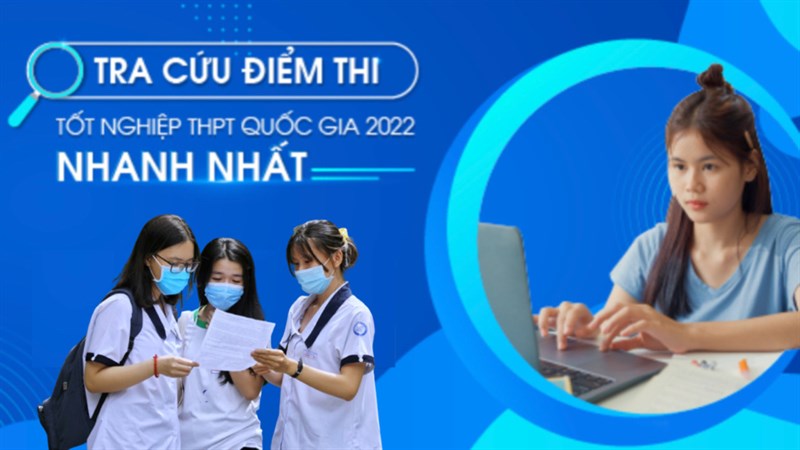 Cách tra cứu điểm thi tốt nghiệp THPT quốc gia năm 2022 Cách tra cứu điểm thi tốt nghiệp THPT quốc gia năm 2022