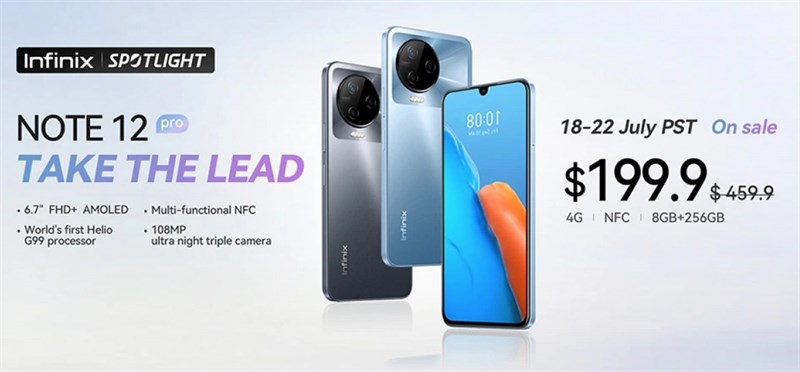 Hình ảnh Infinix Note 12 Pro 4G