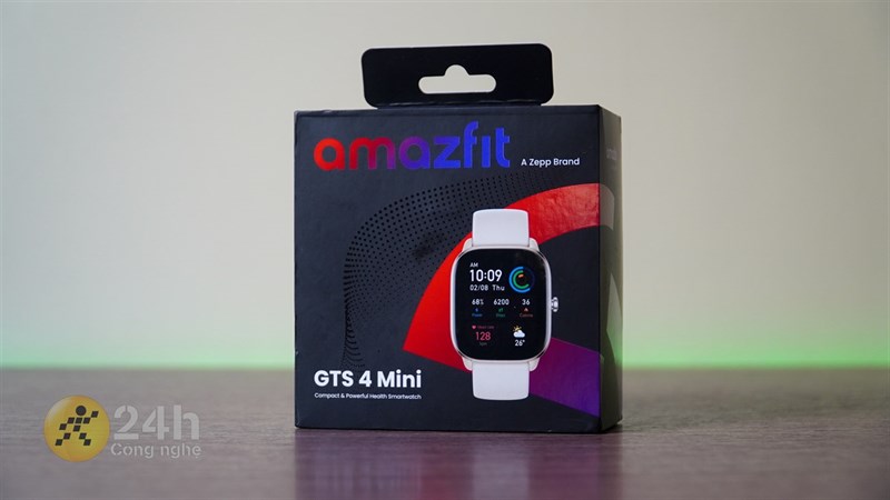 Trên tay Amazfit GTS 4 Mini