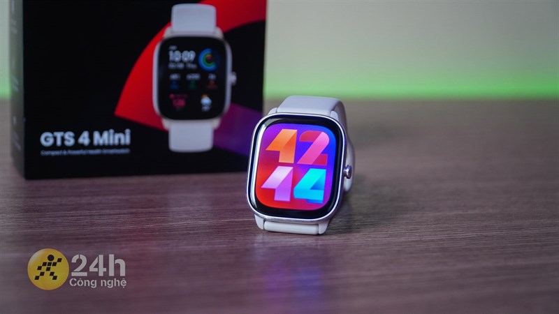 Trên tay Amazfit GTS 4 Mini