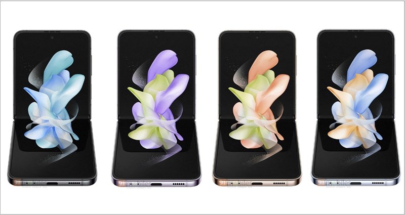 Galaxy Z Fold4, Galaxy Z Flip4 lộ ảnh báo trí chính thức