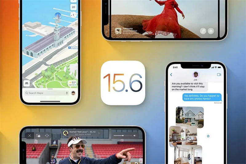 iOS 15.6 phát hành iOS 15.6 phát hành