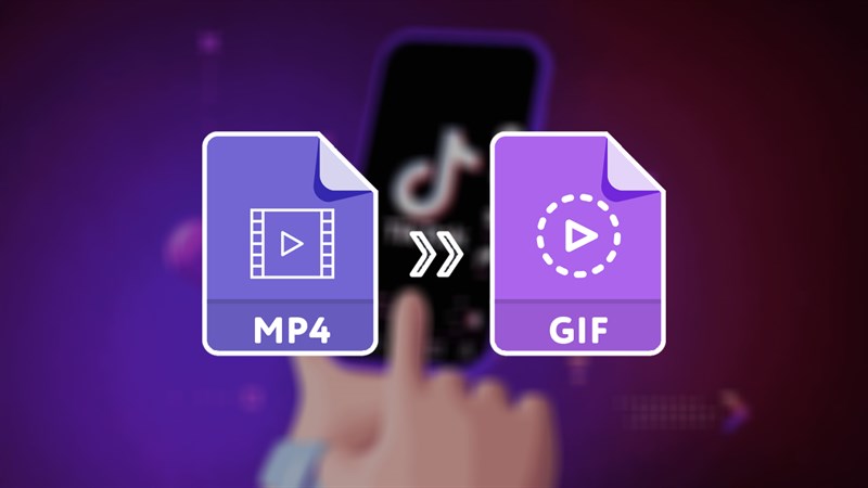 Cách chuyển video TikTok thành GIF 