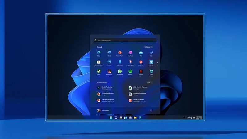 Thanh tác vụ Windows 11 sẽ có thay đổi mới