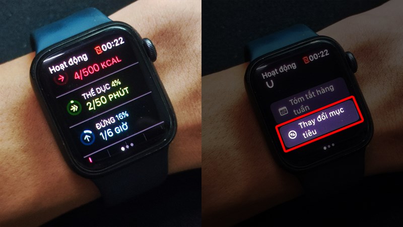 Cách theo dõi và đặt mục tiêu tập luyện trên Apple Watch SE