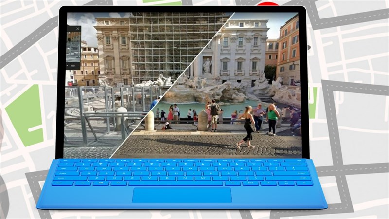 Sử dụng Chế độ xem phố của Google Maps để du hành ngược thời gian