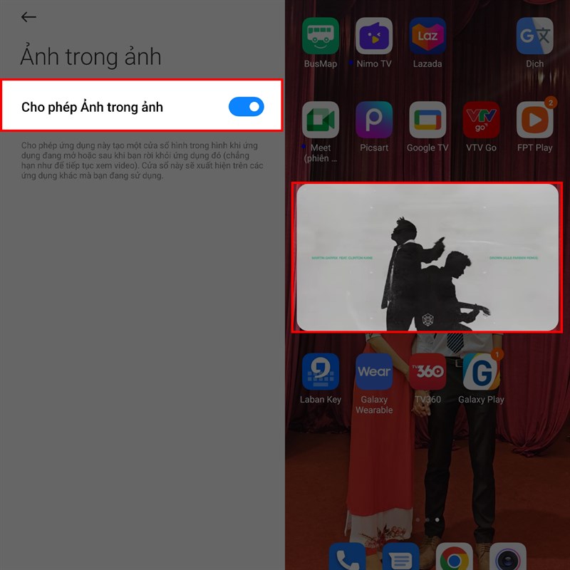 Cách bật tính năng hình trong hình trên điện thoại Xiaomi Cách bật tính năng hình trong hình trên điện thoại Xiaomi