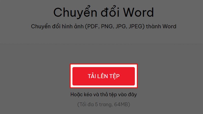 Cách chuyển ảnh thành file Word Cách chuyển ảnh thành file Word