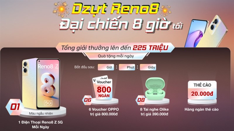 Thông báo kết quả Reno8 Thông báo kết quả Reno8