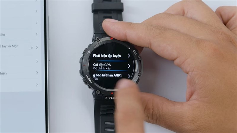 Khả năng định vị GPS của Amazfit T-Rex 2 là cực kỳ tốt. Khả năng định vị GPS của Amazfit T-Rex 2 là cực kỳ tốt.