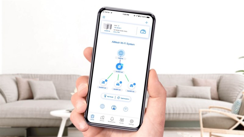 AiMesh bản nâng cấp vượt trội của hệ thống WiFi Mesh