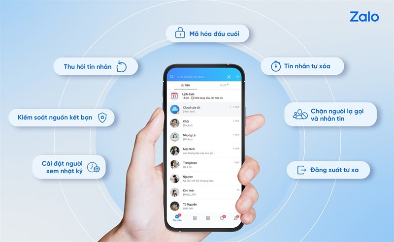 Zalo cũng khá chăm chút cho những đối tượng sử dụng khác nhau