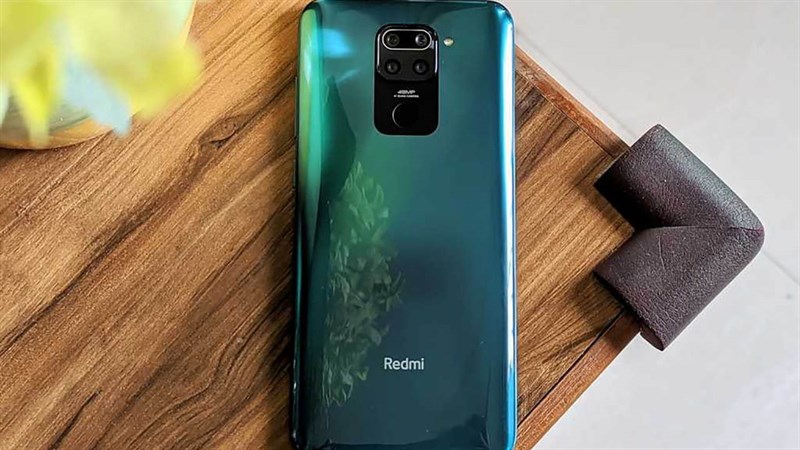 Hình ảnh mặt sau Xiaomi Redmi Note 9