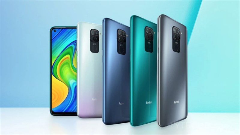 Hình ảnh Xiaomi Redmi Note 9 kèm các phiên bản màu khác nhau