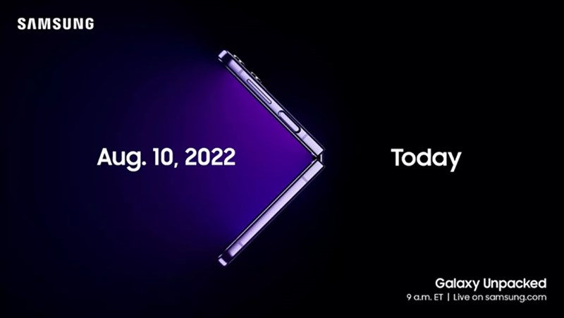 Hình ảnh sự kiện Galaxy Unpacked 2022 sắp diễn ra Hình ảnh sự kiện Galaxy Unpacked 2022 sắp diễn ra