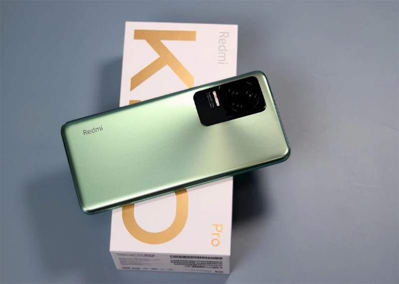 Hình ảnh Redmi K50 phiên bản màu xanh Hình ảnh Redmi K50 phiên bản màu xanh