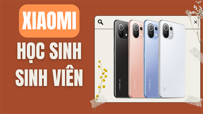 Tuyển tập TOP 5 điện thoại Xiaomi 'ngon - bổ - rẻ', học sinh - sinh viên chớ nên bỏ lỡ!