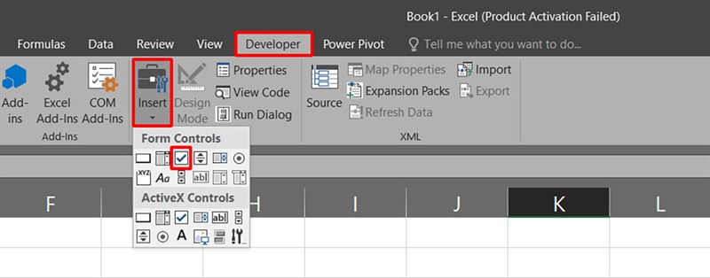 Hướng dẫn cách tạo check list trong Excel