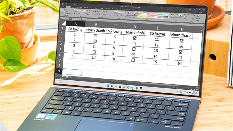Hướng dẫn cách tạo check list trong Excel