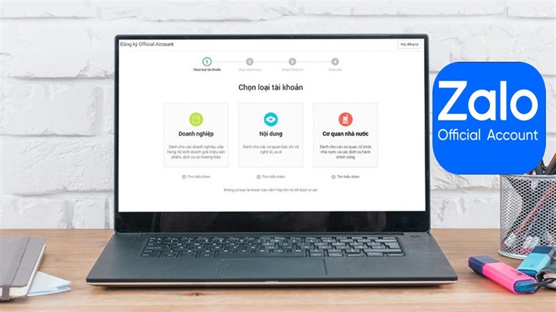 Cách tạo tài khoản và đăng ký Zalo Official Account cho doanh nghiệp