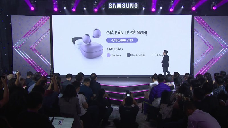 Giá bán của Galaxy Buds2 Pro được công bố tại sự kiện Galaxy Unpacked 2022 Giá bán của Galaxy Buds2 Pro được công bố tại sự kiện Galaxy Unpacked 2022
