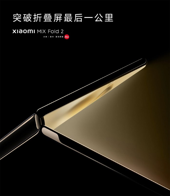 Poster chính thức của Xiaomi MIX Fold Poster chính thức của Xiaomi MIX Fold
