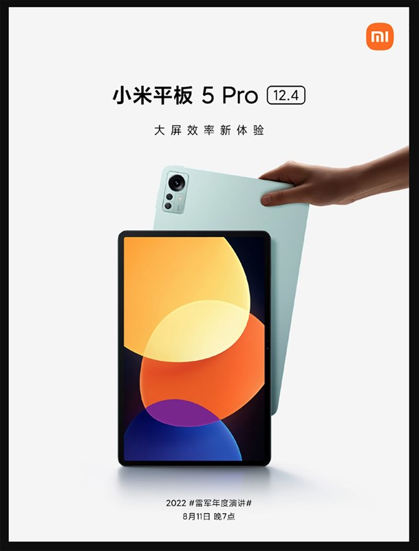 Hình ảnh poster Xiaomi Pad 5 Pro 12.4 inch Hình ảnh poster Xiaomi Pad 5 Pro 12.4 inch
