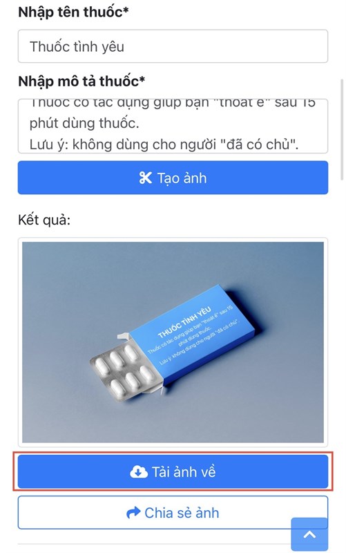 Cách chế ảnh tên vỉ thuốc theo ý bạn Cách chế ảnh tên vỉ thuốc theo ý bạn