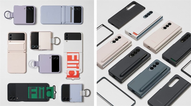 Bao da Galaxy Z Fold4 và Z Flip4 Bao da Galaxy Z Fold4 và Z Flip4