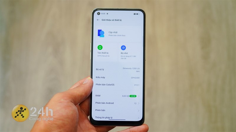 Trên tay OPPO Reno8 5G Việt Nam