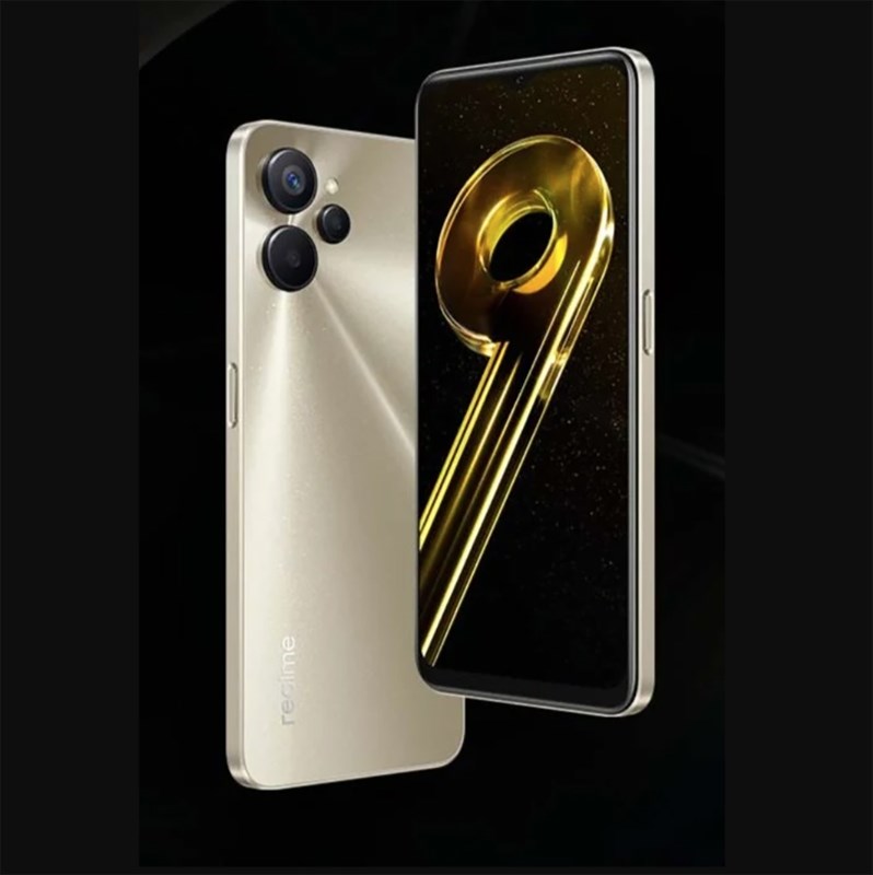 Hình ảnh Realme 9i 5G với phiên bản màu vàng Hình ảnh Realme 9i 5G với phiên bản màu vàng