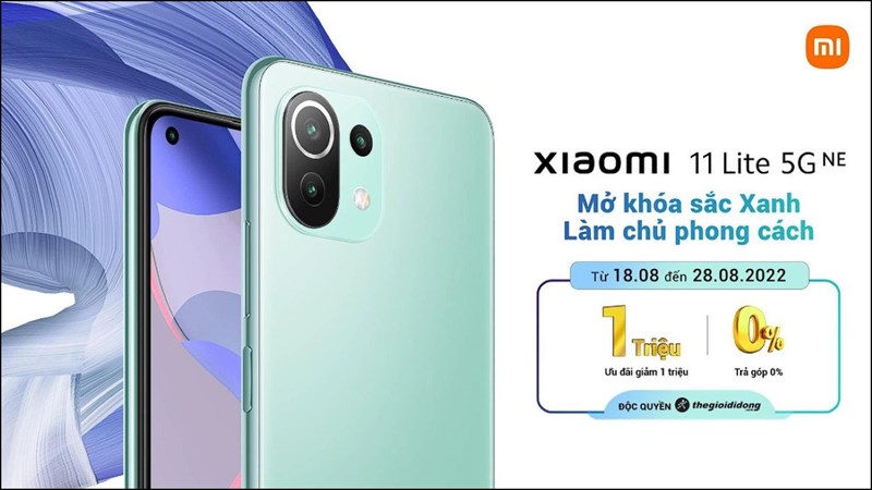 Xiaomi 11 Lite 5G NE độc quyền 