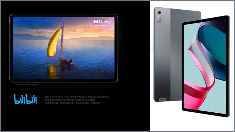 Màn hình của Lenovo Xiaoxin Pad Pro 2022 hỗ trợ công nghệ hình ảnh Dolby Vision Màn hình của Lenovo Xiaoxin Pad Pro 2022 hỗ trợ công nghệ hình ảnh Dolby Vision