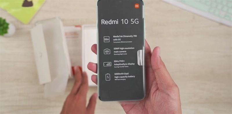 Trên tay Redmi 10 5G