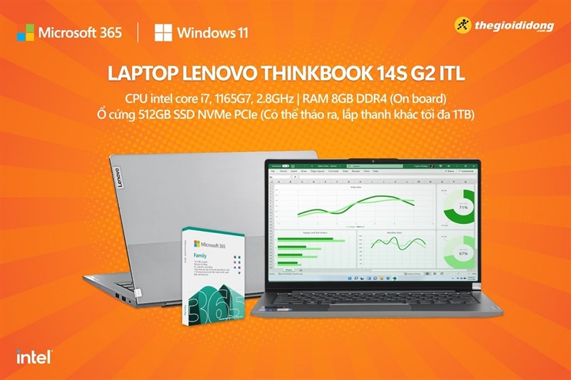 Laptop Lenovo ThinkBook 14s G2 (20VA003RVN) Laptop Lenovo ThinkBook 14s G2 (20VA003RVN)