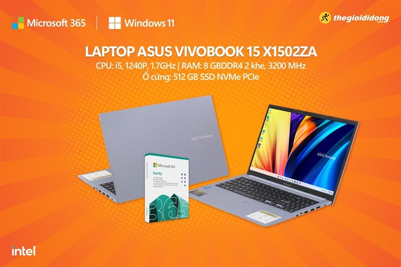 Asus Vivobook 15 (EJ120W) Asus Vivobook 15 (EJ120W)