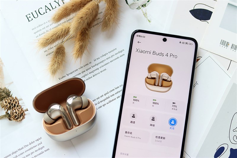 Trên tay Xiaomi Buds 4 Pro