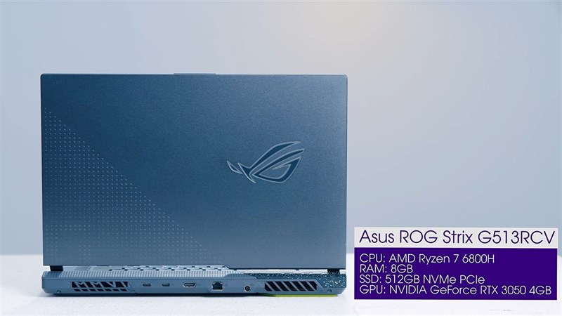 Cùng mình điểm qua thông số cấu hình của ASUS ROG Strix G15 G513R (2022) nhé! Cùng mình điểm qua thông số cấu hình của ASUS ROG Strix G15 G513R (2022) nhé!