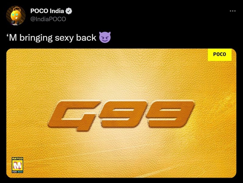Teaser xác nhận vi xử lý trên POCO M5 4G Teaser xác nhận vi xử lý trên POCO M5 4G