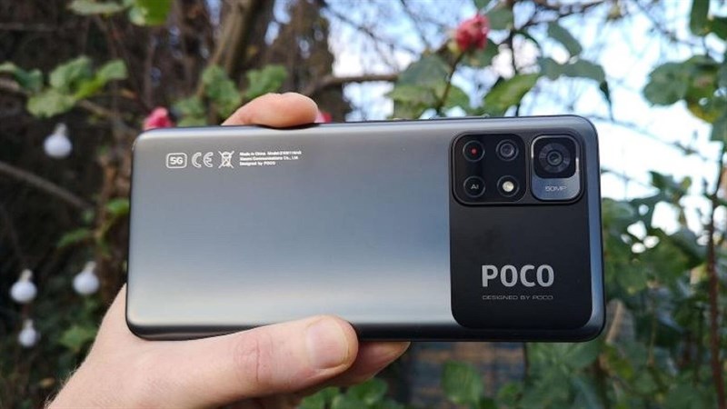 Thiết kế mặt sau POCO M4 Pro 5G Thiết kế mặt sau POCO M4 Pro 5G